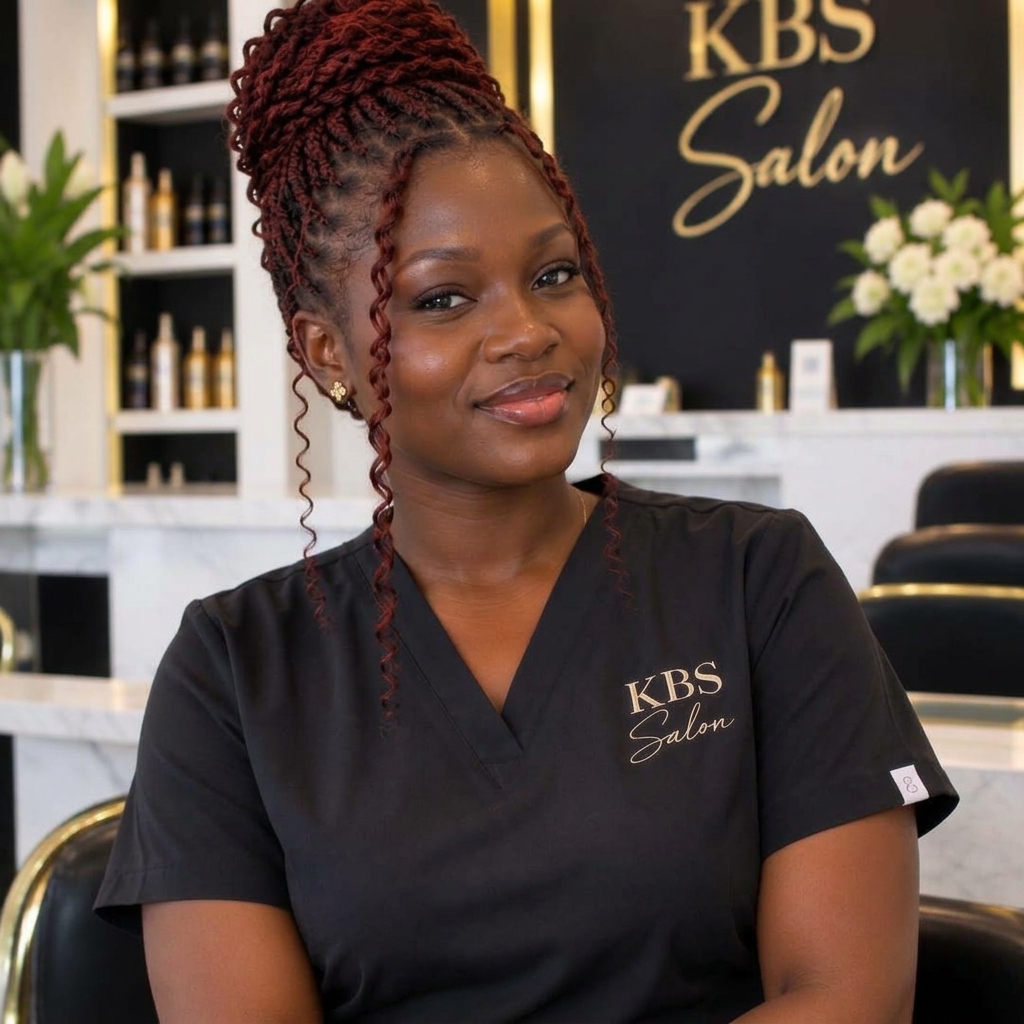 Anita, senior stylist and loc specialist at KBS Luxe